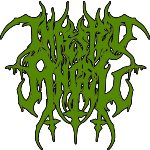 Infested Angel Logo in Suffering and Retribution (Single) colour